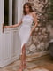 Платье белое | 6080281 | фото 4