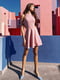 Платье А-силуэта нежно-розовое | 6080283 | фото 3