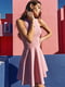 Платье А-силуэта нежно-розовое | 6080283 | фото 4