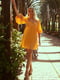 Платье А-силуэта оранжевое | 6080294 | фото 6