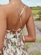 Платье А-силуэта в цветочный принт | 6080314 | фото 7