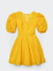 Платье А-силуэта желтое | 6080317