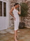 Платье белое с тонким кружевом | 6080331 | фото 5