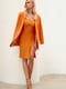 Платье-футляр оранжевое | 6080347 | фото 2