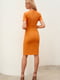 Платье-футляр оранжевое | 6080347 | фото 6