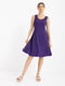 Платье А-силуэта фиолетовое | 6080481 | фото 2