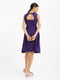Платье А-силуэта фиолетовое | 6080481 | фото 5