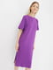 Платье-футболка фиолетовое | 6080490 | фото 2