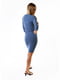 Сукня-футляр сіро-синя | 6081212 | фото 3