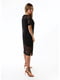 Сукня А-силуету чорна | 6081216 | фото 4