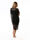 Сукня А-силуету чорна | 6081216 | фото 5