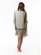 Сукня А-силуету оливкового кольору | 6081223 | фото 3