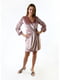 Платье А-силуэта розовое | 6081225 | фото 3