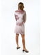 Платье А-силуэта розовое | 6081225 | фото 5