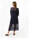 Сукня А-силуету синя | 6081226 | фото 4