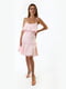 Платье А-силуэта розовое | 6081241 | фото 3
