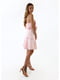 Платье А-силуэта розовое | 6081241 | фото 4
