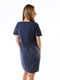 Сукня А-силуету сіро-синя | 6081244 | фото 4