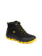 Ботинки черно-желтые | 6082643