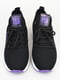 Кроссовки черно-фиолетовые | 6072270 | фото 4