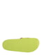 Шльопанці салатового кольору з принтом | 6087421 | фото 7