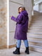 Пальто фіолетове | 6079896 | фото 2
