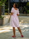 Сукня А-силуету рожева | 6079983 | фото 3