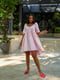 Сукня А-силуету рожева | 6079983 | фото 4