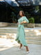 Сукня А-силуету оливкового кольору | 6079987 | фото 3