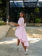 Платье А-силуэта розовое | 6079990 | фото 2