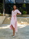 Платье А-силуэта розовое | 6079990 | фото 3
