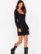 Сукня А-силуету чорна | 6087670 | фото 2
