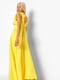 Платье А-силуэта желтое | 6087679 | фото 2