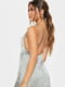 Сукня в білизняному стилі кольору хакі | 6087696 | фото 2