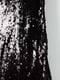 Сукня чорна, декорована паєтками | 6087722 | фото 2