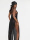 Платье черное пляжное | 6087731 | фото 2