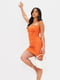 Платье-футляр оранжевое | 6087818 | фото 3