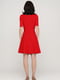 Платье А-силуэта красное | 6087835 | фото 2