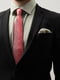 Краватка червоно-біла в ромби | 6089955