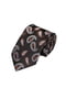 Краватка чорна з візерунком | 6089964 | фото 3