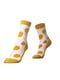 Шкарпетки жовті з малюнком | 6090002 | фото 3