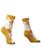 Носки желтые с рисунком | 6090002 | фото 4