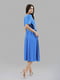 Сукня А-силуету блакитна | 5980764 | фото 3
