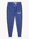 Штани спортивні сині з принтом | 6090205 | фото 3
