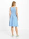 Сукня А-силуету блакитна | 6090632 | фото 2