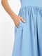 Платье А-силуэта голубое | 6090632 | фото 3