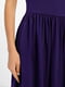 Платье А-силуэта фиолетовое | 6090633 | фото 3