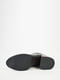 Ботинки черные с контрастным підбором анималистической расцветки | 6090410 | фото 5