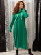 Платье-худи зеленое | 6090688 | фото 2