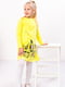 Сукня жовта з принтом | 6090975
